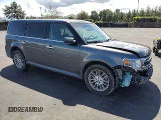 2018 Ford Flex SEL with VIN 2FMGK5C85JBA03284, listed as a Copart auction lot 51330995 with 50,746 mi miles and Salvage Title. Bid and sale history available at carsss.com. Image 4.