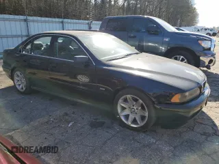 2003 BMW 5 Series 525iA with VIN WBADT43463GY98868, listed as a Copart auction lot 82970363 with 284,039 mi miles and Clean Title. Bid and sale history available at carsss.com. Image 4.