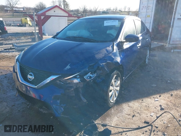 2019 Nissan Sentra SV with VIN 3N1AB7AP3KY446089, listed as a IAAI auction lot 41673033 with 37,187 mi miles and . Bid and sale history available at DreamBid. Image 18.