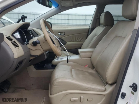 2010 Nissan Murano SL with VIN JN8AZ1MW9AW110806, listed as a Copart auction lot 49140965 with 184,710 mi miles and Clean Title. Bid and sale history available at carsss.com. Image 7.