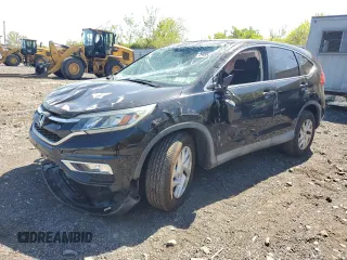 2015 Honda CR-V EX with VIN 2HKRM4H52FH614207, listed as a Copart auction lot 54882745 with 35,403 mi miles and Salvage Title. Bid and sale history available at carsss.com. Image 1.