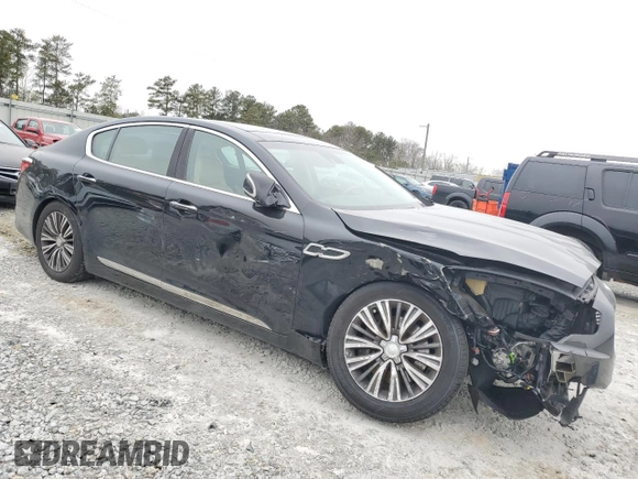 2016 Kia K900 Luxury z VIN KNALU4D3XG6031189, wystawiony jako Copart lot #89002015 z przebiegiem 142 065 mil mil oraz Szkoda całkowita • Salvage title. Historia ofert i sprzedaży dostępna na DreamBid. Obrazek 4.