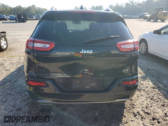 2016 Jeep Cherokee Overland with VIN 1C4PJLJS9GW297855, listed as a Copart auction lot 74024414 with 163,578 mi miles and Salvage title. Bid and sale history available at DreamBid. Image 6.