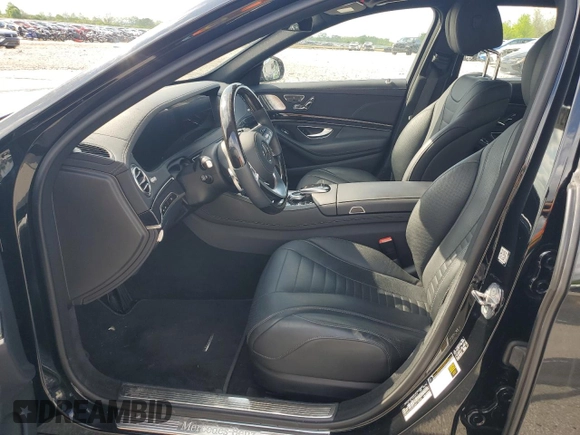 2018 Mercedes-Benz S 560 z VIN WDDUG8GB3JA413695, wystawiony jako Copart lot #54157285 z przebiegiem 34 197 mil mil oraz Szkoda całkowita • Salvage title. Historia ofert i sprzedaży dostępna na DreamBid. Obrazek 7.