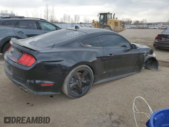 2022 Ford Mustang GT with VIN 1FA6P8CF1N5140370, listed as a Copart auction lot 49728295 with 49,115 mi miles and Clean Title. Bid and sale history available at DreamBid. Image 3.