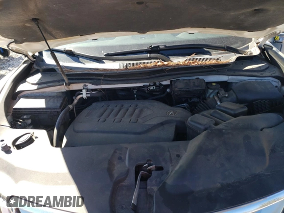2016 Acura MDX with VIN 5FRYD3H20GB008592, listed as a Copart auction lot 89058995 with 164,886 mi miles and Salvage title. Bid and sale history available at DreamBid. Image 12.