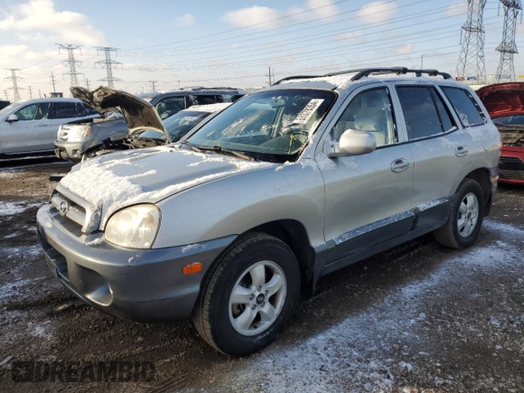 2005 Hyundai Santa Fe GLS with VIN KM8SC13D65U926600, listed as a Copart auction lot 85378354 with 86,781 mi miles and Clean Title. Bid and sale history available at carsss.com. Image 1.