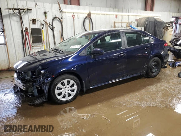 2024 Toyota Corolla LE with VIN 5YFB4MDE6RP097606, listed as a Copart auction lot 50644275 with 5,803 mi miles and Salvage Title. Bid and sale history available at carsss.com. Image 1.