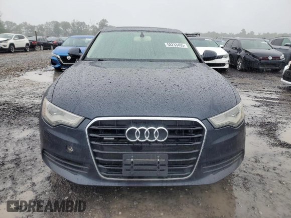 2015 Audi A6 Premium Plus with VIN WAUGFAFC5FN033265, listed as a Copart auction lot 58233495 with 123,547 mi miles and Clean title. Bid and sale history available at DreamBid. Image 5.
