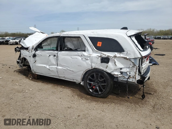 2024 Dodge Durango SRT 392 AlcHEMI with VIN 1C4SDJGJ7RC111982, listed as a Copart auction lot 53894425 with Not provided miles and Salvage title. Bid and sale history available at DreamBid. Image 2.
