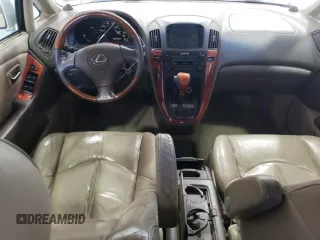2002 Lexus RX 300 with VIN JTJHF10U720267677, listed as a Copart auction lot 74629634 with 190,105 mi miles and Salvage Title. Bid and sale history available at carsss.com. Image 8.