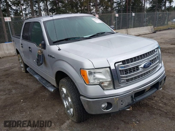 2013 Ford F-150 XL with VIN 1FTFW1ET5DFE08014, listed as a IAAI auction lot 41690487 with 171,644 mi miles. Bid and sale history available at carsss.com. Image 1.