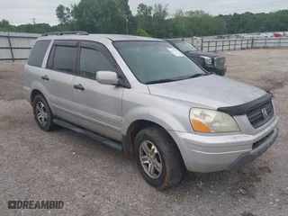2003 Honda Pilot EX with VIN 2HKYF18523H543302, listed as a IAAI auction lot 42052364 with 331,473 mi miles. Bid and sale history available at carsss.com. Image 1.
