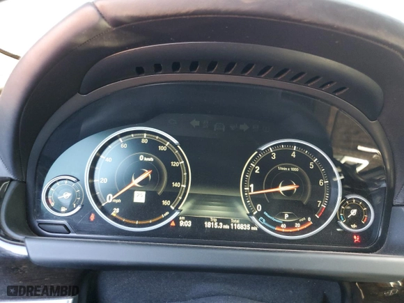 2014 BMW 6 Series 650i with VIN WBA6B2C57ED129034, listed as a Copart auction lot 72774814 with 116,835 mi miles and Salvage Title. Bid and sale history available at carsss.com. Image 9.