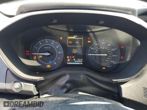 2018 Subaru Impreza Premium with VIN 4S3GKAD68J3615361, listed as a Copart auction lot 59400545 with 62,426 mi miles and Salvage title. Bid and sale history available at DreamBid. Image 9.