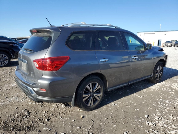 2017 Nissan Pathfinder S with VIN 5N1DR2MM0HC653501, listed as a Copart auction lot 80642973 with 93,074 mi miles and Salvage Title. Bid and sale history available at carsss.com. Image 3.