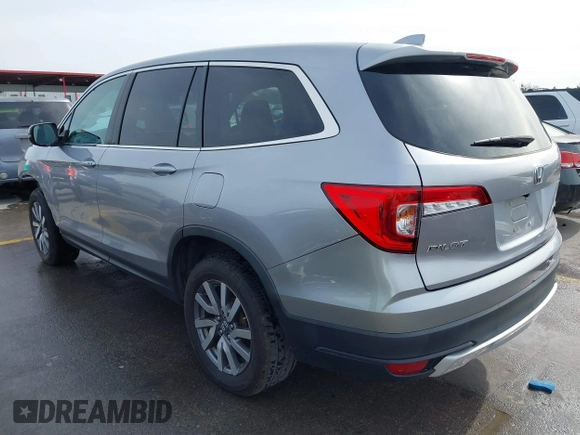 2020 Honda Pilot EX z VIN 5FNYF6H37LB056638, wystawiony jako IAAI lot #41277619 z przebiegiem 62 213 mil mil oraz . Historia ofert i sprzedaży dostępna na DreamBid. Obrazek 3.