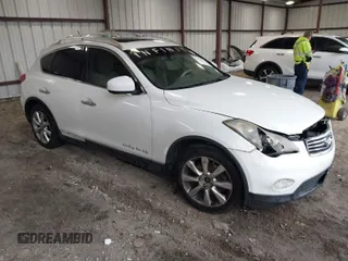 2010 Infiniti EX Journey with VIN JN1AJ0HR8AM752725, listed as a IAAI auction lot 41858962 with 226,379 mi miles. Bid and sale history available at carsss.com. Image 1.