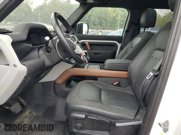 2021 Land Rover Defender S с VIN SALEJ7RX1M2046919, выставлен на аукционе Copart как лот 71701984 с пробегом 37 655 миль миль и Списание • Salvage title. История ставок и продаж доступна на DreamBid. Изображение 7.