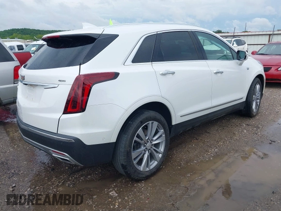 2023 Cadillac XT5 AWD Premium Luxury with VIN 1GYKNDRS9PZ199653, listed as a IAAI auction lot 42205799 with 23,751 mi miles and . Bid and sale history available at DreamBid. Image 4.