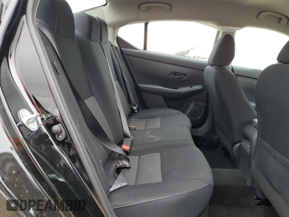 2025 Nissan Sentra SV with VIN 3N1AB8CV4SY230138, listed as a Copart auction lot 47992355 with 1,878 mi miles and Salvage Title. Bid and sale history available at carsss.com. Image 10.
