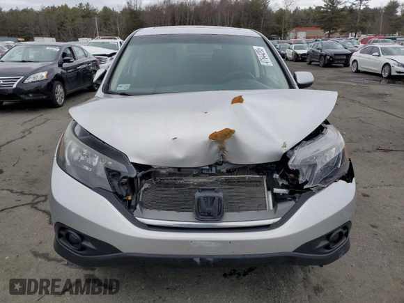 2013 Honda CR-V EX with VIN 2HKRM4H50DH664357, listed as a Copart auction lot 47644285 with 189,523 mi miles and Salvage Title. Bid and sale history available at carsss.com. Image 5.
