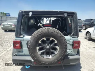 2024 Jeep Wrangler Rubicon with VIN 1C4RJXR68RW240539, listed as a Copart auction lot 57454395 with Not provided miles and Clean title. Bid and sale history available at DreamBid. Image 6.