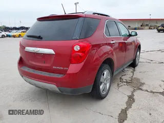 2014 Chevrolet Equinox LTZ with VIN 2GNALDEK8E6237743, listed as a IAAI auction lot 41923745 with 185,891 mi miles. Bid and sale history available at carsss.com. Image 4.