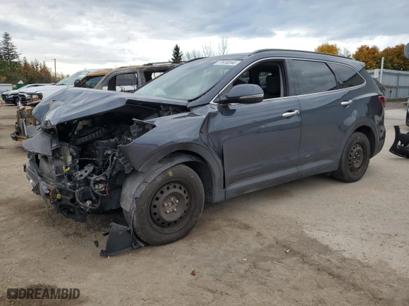2017 Hyundai Santa Fe XL Luxury with VIN KM8SNDHF0HU199447, listed as a Copart auction lot 77570244 with 0 mi miles and Salvage Title. Bid and sale history available at carsss.com. Image 1.
