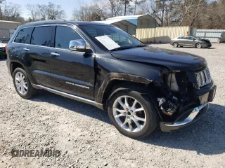 2014 Jeep Grand Cherokee Summit с VIN 1C4RJEJG4EC245676, выставлен на аукционе Copart как лот 46925295 с пробегом 130 394 миль миль и Списание • Salvage title. История ставок и продаж доступна на DreamBid. Изображение 4.