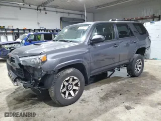 2022 Toyota 4Runner TRD Off Road with VIN JTEPU5JR8N6014368, listed as a Copart auction lot 82979314 with 72,440 mi miles and Salvage Title. Bid and sale history available at carsss.com. Image 1.