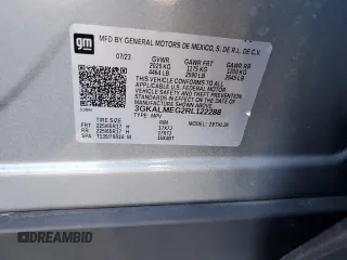2024 GMC Terrain SLE with VIN 3GKALMEG2RL122288, listed as a Copart auction lot 49314065 with 17,338 mi miles and Salvage Title. Bid and sale history available at carsss.com. Image 13.