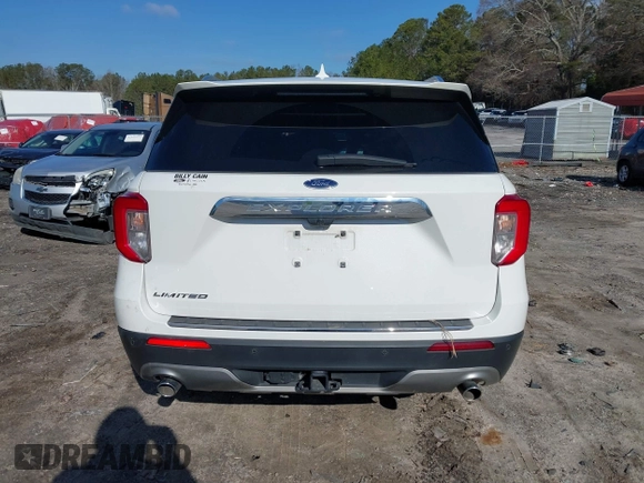 2023 Ford Explorer Limited with VIN 1FMSK7FH8PGC03224, listed as a IAAI auction lot 41625519 with 22,123 mi miles. Bid and sale history available at carsss.com. Image 17.