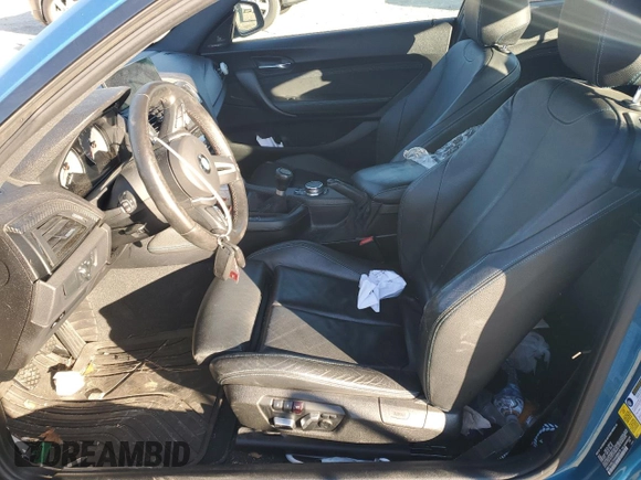 2017 BMW M2 with VIN WBS1H9C31HV888479, listed as a Copart auction lot 85964834 with 0 mi miles and Salvage Title. Bid and sale history available at carsss.com. Image 7.