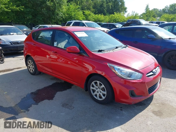 2012 Hyundai Accent GS with VIN KMHCT5AE9CU047449, listed as a IAAI auction lot 42667846 with 117,276 mi miles and . Bid and sale history available at DreamBid. Image 1.