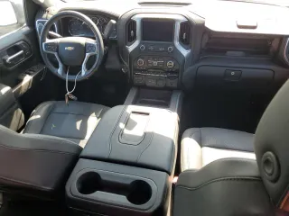 2019 Chevrolet Silverado 1500 LTZ with VIN 1GCPWEED9KZ159863, listed as a Copart auction lot 77339084 with 7,108 mi miles and Non Repairable. Bid and sale history available at carsss.com. Image 8.