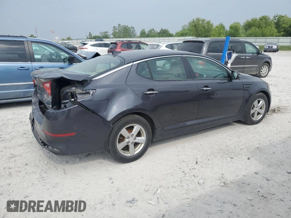 2015 Kia Optima LX with VIN 5XXGM4A76FG446084, listed as a Copart auction lot 60459275 with 91,621 mi miles and Clean title. Bid and sale history available at DreamBid. Image 3.
