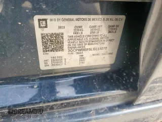 2020 Chevrolet Silverado 1500 Custom with VIN 3GCPWBEF5LG115070, listed as a Copart auction lot 47056915 with 124,087 mi miles and Clean Title. Bid and sale history available at carsss.com. Image 12.