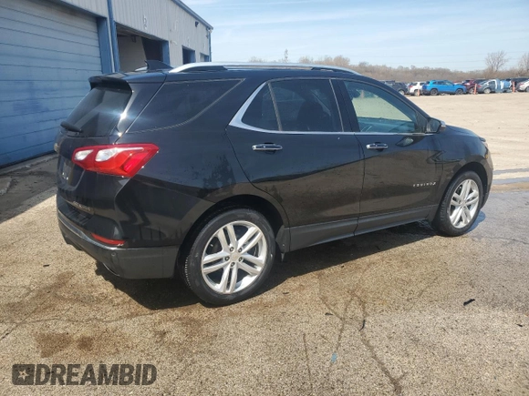 2018 Chevrolet Equinox Premier with VIN 2GNAXWEX7J6314429, listed as a Copart auction lot 51079945 with 79,044 mi miles and Clean Title. Bid and sale history available at carsss.com. Image 3.