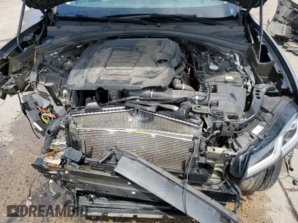 2023 Jaguar F-Pace S with VIN SADCJ2EX6PA705096, listed as a Copart auction lot 56425555 with 44,105 mi miles and Salvage title. Bid and sale history available at DreamBid. Image 12.