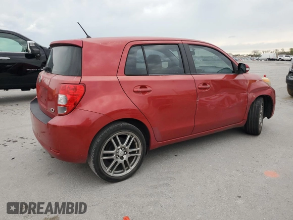 2009 Scion xD with VIN JTKKU10469J035650, listed as a Copart auction lot 51837595 with 100,672 mi miles and Non Repairable. Bid and sale history available at carsss.com. Image 3.