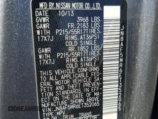 2014 Nissan Juke S with VIN JN8AF5MR6ET352065, listed as a Copart auction lot 57163235 with 187,488 mi miles and Clean title. Bid and sale history available at DreamBid. Image 13.