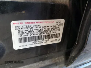 2010 Mitsubishi Lancer DE with VIN JA32U1FU9AU032841, listed as a Copart auction lot 54916505 with 112,200 mi miles and Clean Title. Bid and sale history available at carsss.com. Image 12.