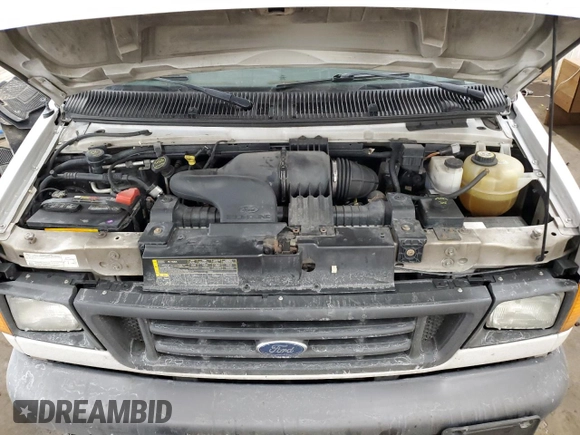 2007 Ford Econoline Cargo Commercial with VIN 1FTNE14W27DA38358, listed as a Copart auction lot 43933075 with 155,036 mi miles and Clean Title. Bid and sale history available at DreamBid. Image 12.