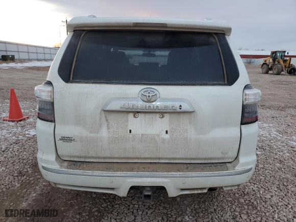 2018 Toyota 4Runner SR5 with VIN JTEBU5JR4J5602536, listed as a Copart auction lot 43497605 with 104,042 mi miles and Salvage Title. Bid and sale history available at carsss.com. Image 6.