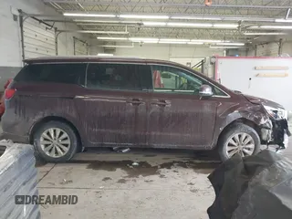 2017 Kia Sedona EX with VIN KNDMC5C1XH6292548, listed as a IAAI auction lot 41326653 with 121,491 mi miles. Bid and sale history available at carsss.com. Image 14.