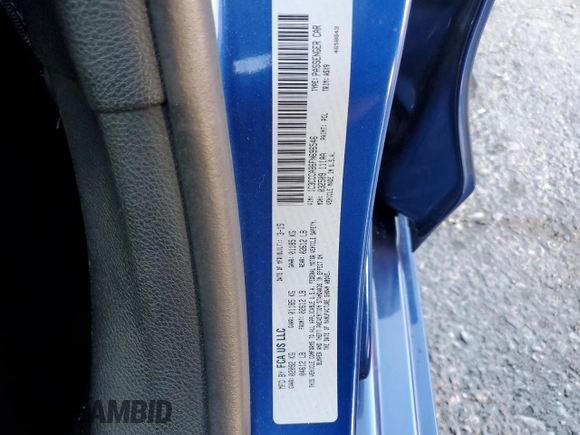 2015 Chrysler 200 Limited with VIN 1C3CCCAB6FN696546, listed as a Copart auction lot 83838844 with 125,238 mi miles and Salvage Title. Bid and sale history available at DreamBid. Image 12.