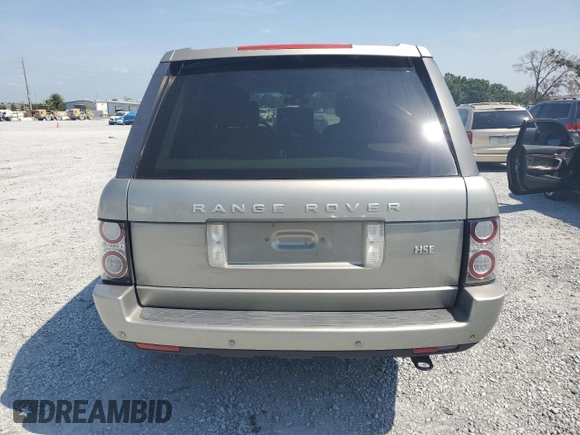 2011 Land Rover Range Rover HSE with VIN SALME1D41BA350040, listed as a Copart auction lot 57609055 with 137,440 mi miles and Clean title. Bid and sale history available at DreamBid. Image 6.