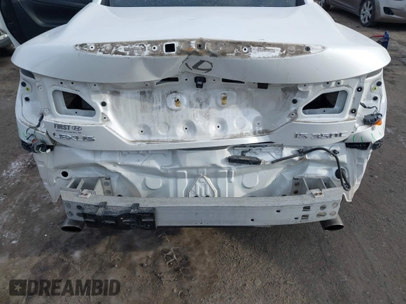 2010 Lexus IS with VIN JTHFE2C21A2500693, listed as a IAAI auction lot 41331609 with 84,274 mi miles. Bid and sale history available at carsss.com. Image 6.