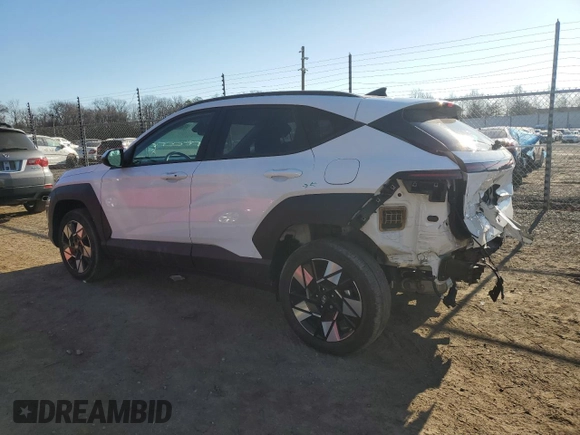 2024 Hyundai Kona SEL with VIN KM8HBCAB2RU058921, listed as a Copart auction lot 45890515 with 17,618 mi miles and Salvage Title. Bid and sale history available at carsss.com. Image 2.